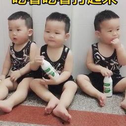 吃瓜视频三胞胎女孩子,吃瓜视频中的甜蜜日常